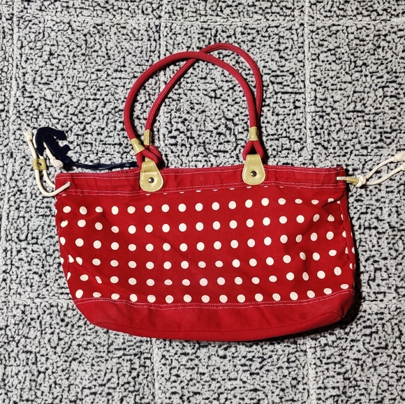 Polka Dot and anchor bag - Picture 3 of 8
